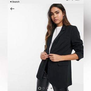 New Warehouse black blazer size US 8